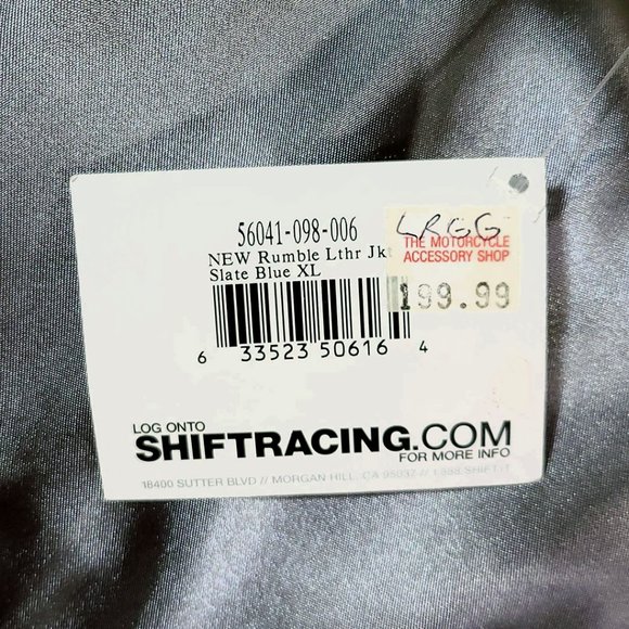 NWT | Shift Genuine Leather Motorcycle Racing Jacket - Picture 10 of 13